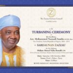 Ex-VP Namadi Sambo To Be Turbaned Sardaunan Zazzau
